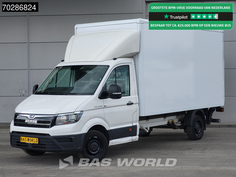 MAN TGE 3.140 Automaat Bakwagen Laadklep Airco Cruise Camera Euro6 Meubelbak Koffer 20m3 Airco Cruise control - Комбе фургон: слика 1 MAN TGE 3.140 Automaat Bakwagen Laadklep Airco Cruise Camera Euro6 Meubelbak Koffer 20m3 Airco Cruise control - Комбе фургон: слика 1