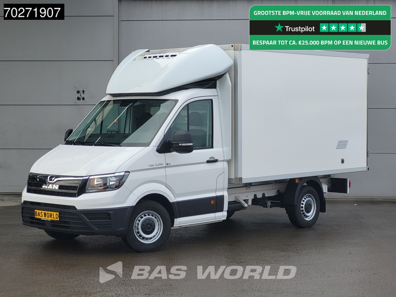 MAN TGE 3.140 Koelwagen Zijdeur Carrier CITIMAX 280 Bakwagen Koel Koeler KÜHLER 13m3 Airco - Комбе ладилник: слика 1 MAN TGE 3.140 Koelwagen Zijdeur Carrier CITIMAX 280 Bakwagen Koel Koeler KÜHLER 13m3 Airco - Комбе ладилник: слика 1
