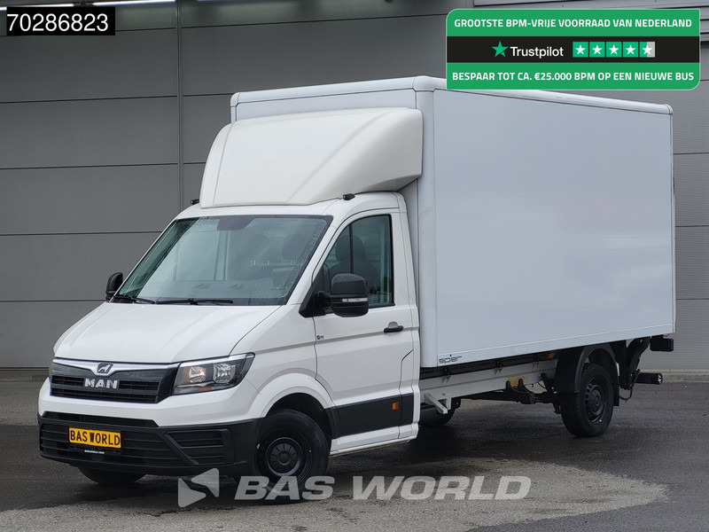 MAN TGE 3.140 Laadklep Automaat Airco Cruise Camera Euro6 Meubelbak Koffer 20m3 Airco Cruise control - Комбе фургон: слика 1 MAN TGE 3.140 Laadklep Automaat Airco Cruise Camera Euro6 Meubelbak Koffer 20m3 Airco Cruise control - Комбе фургон: слика 1