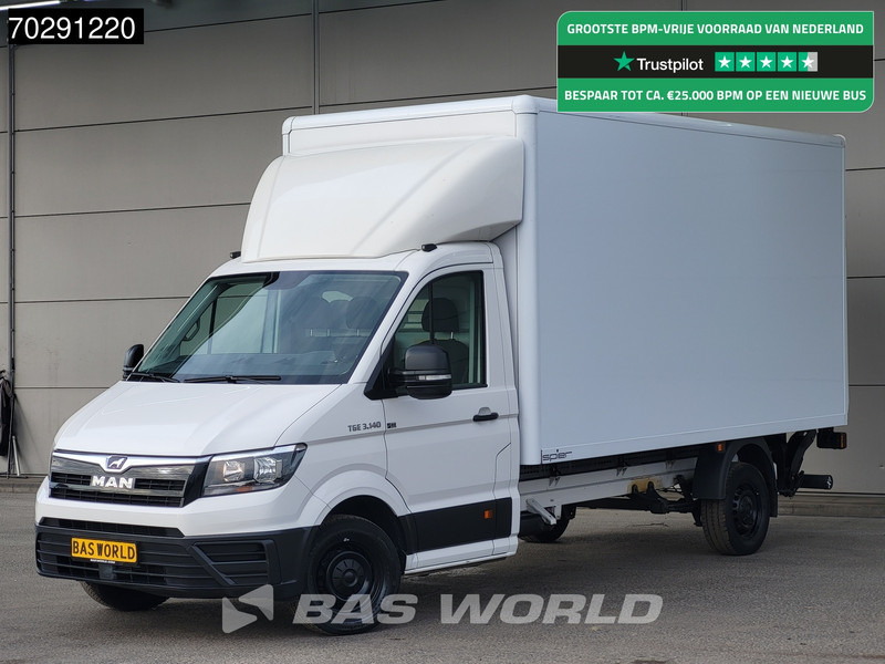 MAN TGE 3.140 Laadklep Automaat Bakwagen Airco Cruise Camera Euro6 Meubelbak Koffer 20m3 Airco Cruise control - Комбе фургон: слика 1 MAN TGE 3.140 Laadklep Automaat Bakwagen Airco Cruise Camera Euro6 Meubelbak Koffer 20m3 Airco Cruise control - Комбе фургон: слика 1