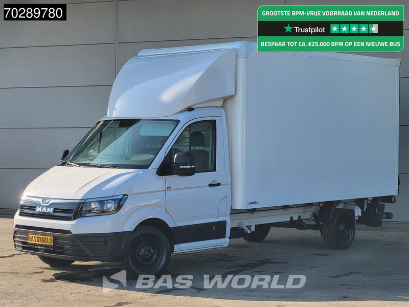 MAN TGE 3.140 Laadklep Automaat Bakwagen Airco Cruise Camera Euro6 Meubelbak Koffer 21m3 Airco - Комбе фургон: слика 1 MAN TGE 3.140 Laadklep Automaat Bakwagen Airco Cruise Camera Euro6 Meubelbak Koffer 21m3 Airco - Комбе фургон: слика 1