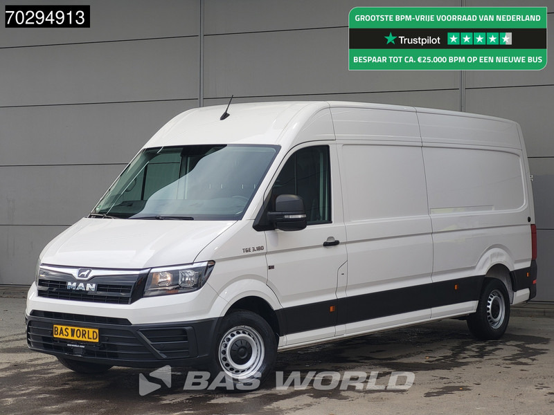 MAN TGE 3.180 Automaat 180PK L3H3 Trekhaak Airco Cruise Camera Parkeersensoren Euro6 L2H2 Airco Trekhaak Cruise control - Товарно комбе: слика 1 MAN TGE 3.180 Automaat 180PK L3H3 Trekhaak Airco Cruise Camera Parkeersensoren Euro6 L2H2 Airco Trekhaak Cruise control - Товарно комбе: слика 1