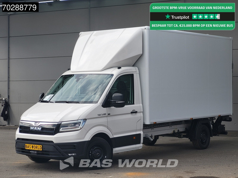 MAN TGE 3.180 Automaat Laadklep Bakwagen 2025 Facelift Navi LED Airco Cruise Euro6 Meubelbak Koffer 21m3 Airco Cruise control - Комбе фургон: слика 1 MAN TGE 3.180 Automaat Laadklep Bakwagen 2025 Facelift Navi LED Airco Cruise Euro6 Meubelbak Koffer 21m3 Airco Cruise control - Комбе фургон: слика 1