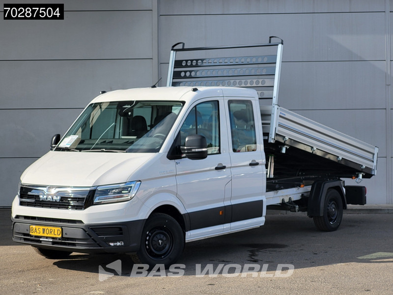 MAN TGE 3.180 Drie-Zijdige Automaat Kipper 2025-Facelift 180PK Trekhaak LED Airco Cruise Navi Euro6 Kipper Tipper Benne Kieper 3m3 Airco Trekh - Комби кипер: слика 3 MAN TGE 3.180 Drie-Zijdige Automaat Kipper 2025-Facelift 180PK Trekhaak LED Airco Cruise Navi Euro6 Kipper Tipper Benne Kieper 3m3 Airco Trekh - Комби кипер: слика 3