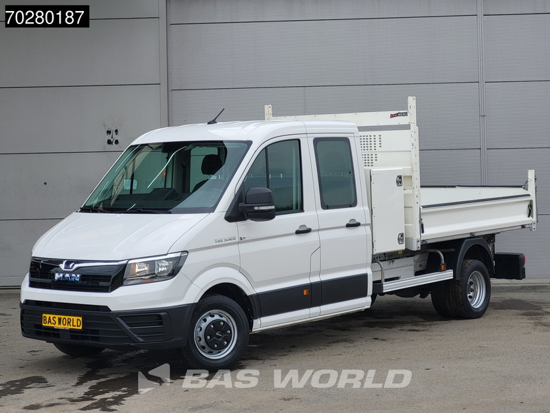 MAN TGE 5.120 Kipper met Kist Dubbel Cabine Dubbellucht 3,5t Trekhaak Navi Airco Cruise Euro6 Tipper Kipper Benne Airco Dubbel cabine Trekhaak - Комби кипер: слика 3 MAN TGE 5.120 Kipper met Kist Dubbel Cabine Dubbellucht 3,5t Trekhaak Navi Airco Cruise Euro6 Tipper Kipper Benne Airco Dubbel cabine Trekhaak - Комби кипер: слика 3