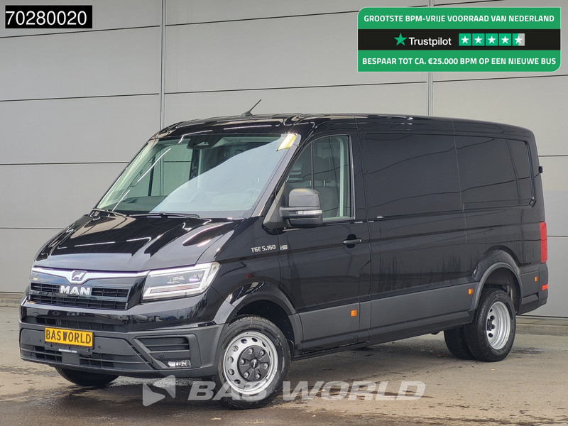 MAN TGE 5.160 Uniek! Automaat Dubbellucht L3H2 Laag Dak ACC Navi Airco Camera Parkeersensoren v+a 12.9inch-Display CarPlay Euro6 L2H1 Airco - Товарно комбе: слика 1 MAN TGE 5.160 Uniek! Automaat Dubbellucht L3H2 Laag Dak ACC Navi Airco Camera Parkeersensoren v+a 12.9inch-Display CarPlay Euro6 L2H1 Airco - Товарно комбе: слика 1