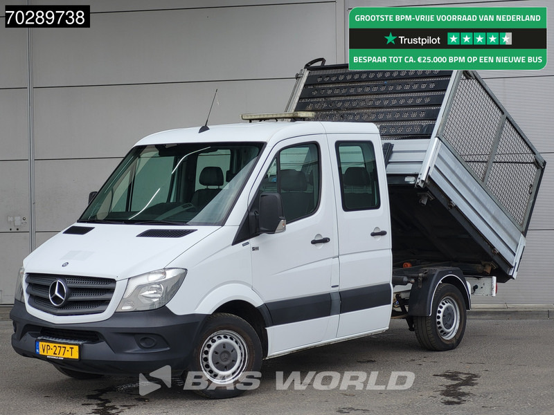 Mercedes-Benz Sprinter 310 CDI Automaat 3 zijdige Kipper Dubbe Cabine Trekhaak Tipper Benne Open laadbak Airco Trekhaak - Комби кипер: слика 1 Mercedes-Benz Sprinter 310 CDI Automaat 3 zijdige Kipper Dubbe Cabine Trekhaak Tipper Benne Open laadbak Airco Trekhaak - Комби кипер: слика 1