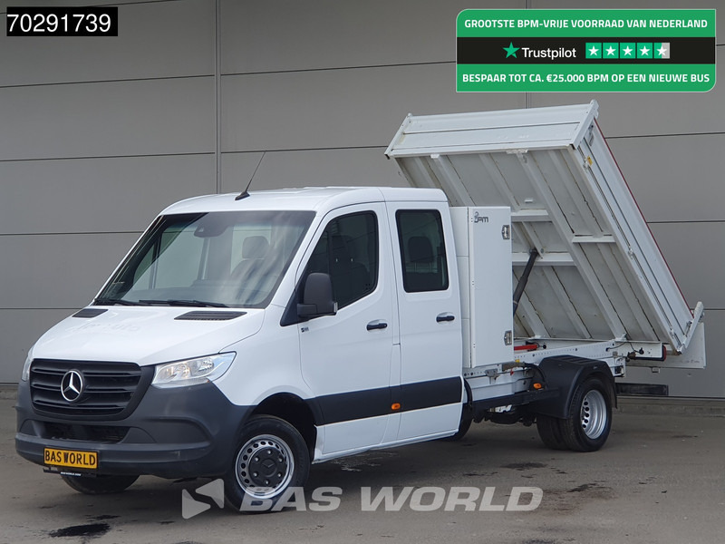Mercedes-Benz Sprinter 514 CDI Open Laadbak met Kist Dubbel Cabine Dubbellucht 3,5t Trekhaak Airco Cruise Euro6 Pritsche Pickup Open Box Airco Trekhaak - Комбе со отворен сандак: слика 1 Mercedes-Benz Sprinter 514 CDI Open Laadbak met Kist Dubbel Cabine Dubbellucht 3,5t Trekhaak Airco Cruise Euro6 Pritsche Pickup Open Box Airco Trekhaak - Комбе со отворен сандак: слика 1