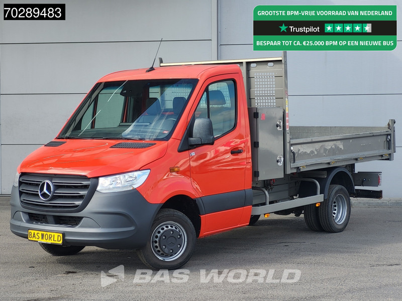Mercedes-Benz Sprinter 514 CDI Open Laadbak met Kist Dubbellucht 3,5t Trekhaak Airco Cruise Euro6 Pritsche Pickup Open Box 2m3 Airco Trekhaak Cruise co - Комбе со отворен сандак: слика 1 Mercedes-Benz Sprinter 514 CDI Open Laadbak met Kist Dubbellucht 3,5t Trekhaak Airco Cruise Euro6 Pritsche Pickup Open Box 2m3 Airco Trekhaak Cruise co - Комбе со отворен сандак: слика 1