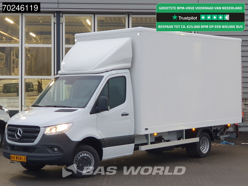 Mercedes-Benz Sprinter 515 CDI Automaat 1000kg Laadklep Dubbellucht Bakwagen MBUX Airco Cruise MBUX Koffer Meubelbak 21m3 Airco Cruise control - Комбе фургон: слика 1 Mercedes-Benz Sprinter 515 CDI Automaat 1000kg Laadklep Dubbellucht Bakwagen MBUX Airco Cruise MBUX Koffer Meubelbak 21m3 Airco Cruise control - Комбе фургон: слика 1