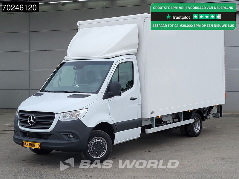 Mercedes-Benz Sprinter 515 CDI Automaat 1000kg Laadklep Dubbellucht Bakwagen MBUX Airco Cruise MBUX Koffer Meubelbak 21m3 Airco Cruise control - Комбе фургон: слика 1 Mercedes-Benz Sprinter 515 CDI Automaat 1000kg Laadklep Dubbellucht Bakwagen MBUX Airco Cruise MBUX Koffer Meubelbak 21m3 Airco Cruise control - Комбе фургон: слика 1