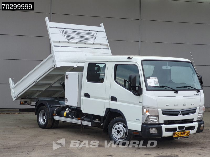 Mitsubishi Canter 3C15 3.0L Kipper met Kist Dubbel Cabine Dubbellucht 3,5t Trekhaak 150PK Airco Euro6 Tipper Benne Kieper Airco Trekhaak - Комби кипер: слика 2 Mitsubishi Canter 3C15 3.0L Kipper met Kist Dubbel Cabine Dubbellucht 3,5t Trekhaak 150PK Airco Euro6 Tipper Benne Kieper Airco Trekhaak - Комби кипер: слика 2