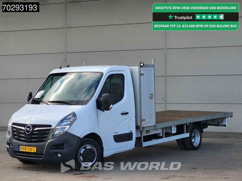 Opel Movano 165PK Open Laadbak Dubbellucht 3,5t Trekhaak LED Navi Airco Cruise Euro6 Pritsche Pickup Open Box Airco Trekhaak Cruise control - Комбе со отворен сандак: слика 1 Opel Movano 165PK Open Laadbak Dubbellucht 3,5t Trekhaak LED Navi Airco Cruise Euro6 Pritsche Pickup Open Box Airco Trekhaak Cruise control - Комбе со отворен сандак: слика 1