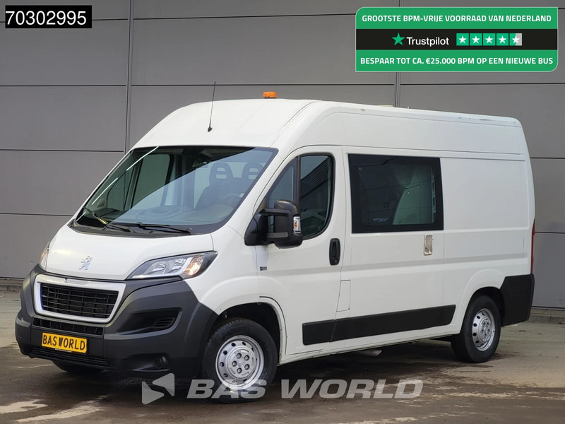 Peugeot Boxer 110PK Dubbel Cabine L2H2 Trekhaak Airco Cruise Camera Euro6 L2 DC Doka Mixto Airco Cruise control - Товарно комбе: слика 1 Peugeot Boxer 110PK Dubbel Cabine L2H2 Trekhaak Airco Cruise Camera Euro6 L2 DC Doka Mixto Airco Cruise control - Товарно комбе: слика 1