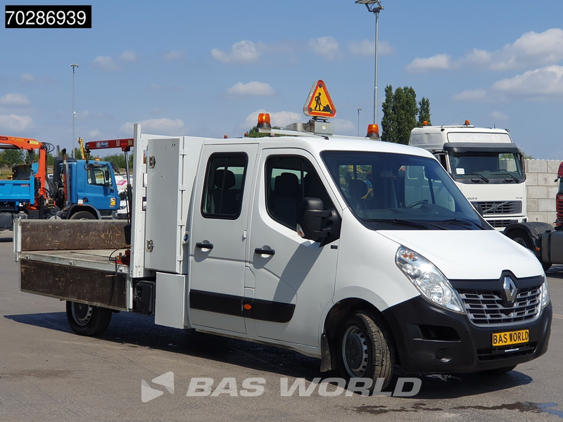 Renault Master 110PK Open Laadbak Kraanwagen HMF 52 Airco Cruise Euro6 Pickup Crane Kranwagen Pritsche Open Box Airco Cruise control - Комбе со отворен сандак: слика 3 Renault Master 110PK Open Laadbak Kraanwagen HMF 52 Airco Cruise Euro6 Pickup Crane Kranwagen Pritsche Open Box Airco Cruise control - Комбе со отворен сандак: слика 3