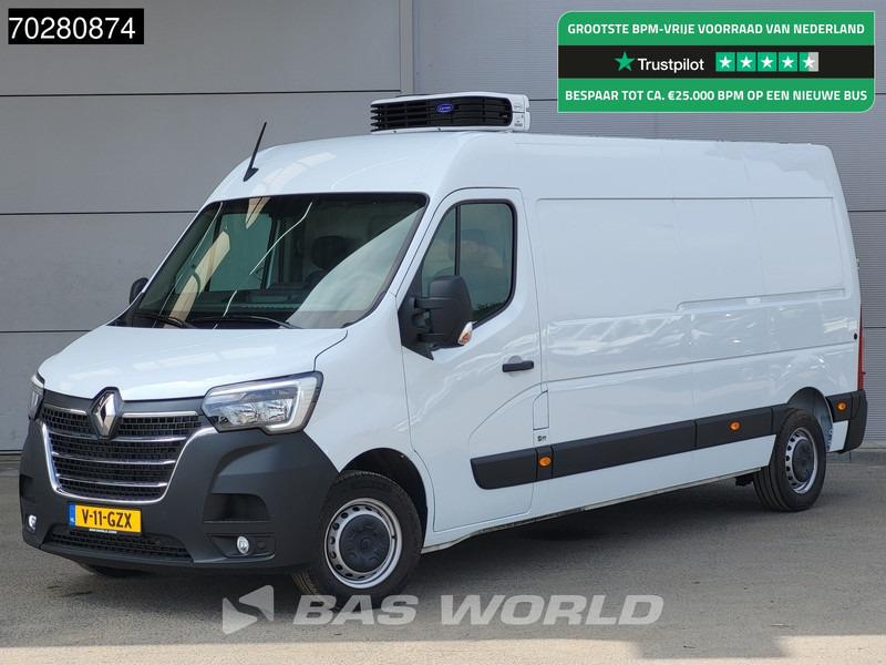 Renault Master 135PK Koelwagen Vrieswagen Carrier Xarios 200 -18 LED Airco Cruise Euro6 Koel Koeler Kühl Kühlwagen Vries Vriezer Frigo 9m3 Airco Crui - Комбе ладилник: слика 1 Renault Master 135PK Koelwagen Vrieswagen Carrier Xarios 200 -18 LED Airco Cruise Euro6 Koel Koeler Kühl Kühlwagen Vries Vriezer Frigo 9m3 Airco Crui - Комбе ладилник: слика 1