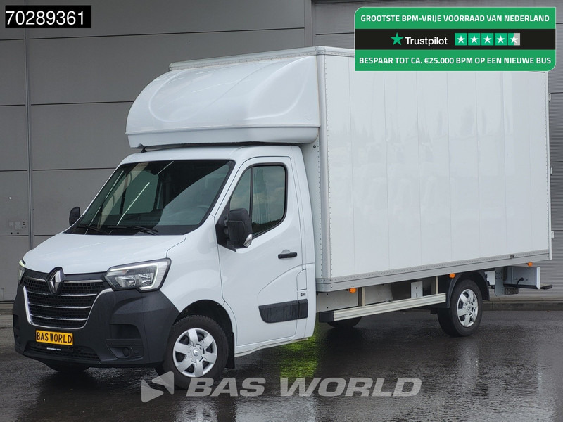 Renault Master 145PK Bakwagen Achterdeuren Navi LED Airco Euro6 Meubelbak Koffer 21m3 Airco - Комбе фургон: слика 1 Renault Master 145PK Bakwagen Achterdeuren Navi LED Airco Euro6 Meubelbak Koffer 21m3 Airco - Комбе фургон: слика 1