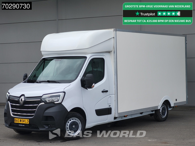Renault Master 145PK Bakwagen Lowliner Achterdeuren Airco Cruise Euro6 Meubelbak Plancher Foodtruck Paardenwagen 17m3 Airco Cruise control - Товарно комбе: слика 1 Renault Master 145PK Bakwagen Lowliner Achterdeuren Airco Cruise Euro6 Meubelbak Plancher Foodtruck Paardenwagen 17m3 Airco Cruise control - Товарно комбе: слика 1