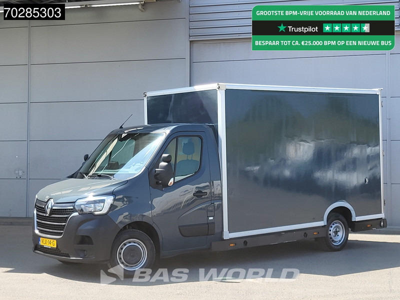 Renault Master 150PK Bakwagen Airco Cruise Luchtvering Meubelbak Plancher Verkoopwagen Foodtruck Paardenwagen 18m3 Airco Cruise control - Комбе фургон: слика 1 Renault Master 150PK Bakwagen Airco Cruise Luchtvering Meubelbak Plancher Verkoopwagen Foodtruck Paardenwagen 18m3 Airco Cruise control - Комбе фургон: слика 1