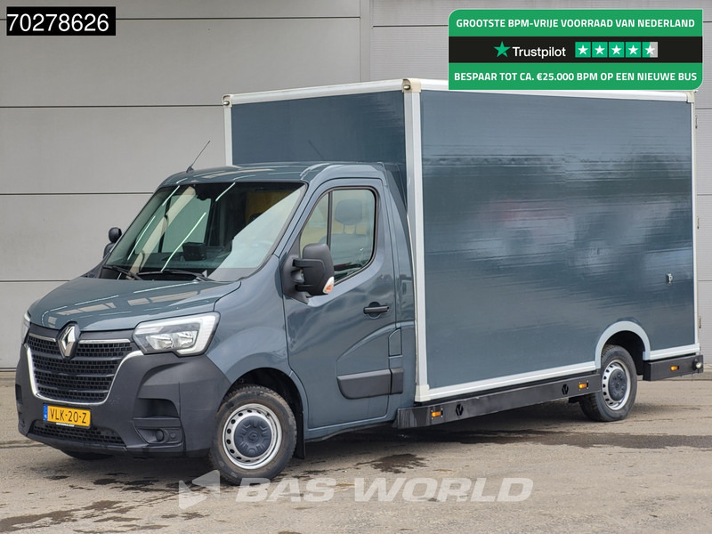Renault Master 150PK Bakwagen Airco Cruise Luchtvering Meubelbak Plancher Verkoopwagen Foodtruck Paardenwagen 18m3 Airco Cruise control - Комбе фургон: слика 1 Renault Master 150PK Bakwagen Airco Cruise Luchtvering Meubelbak Plancher Verkoopwagen Foodtruck Paardenwagen 18m3 Airco Cruise control - Комбе фургон: слика 1