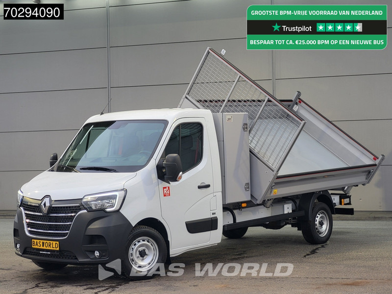 Renault Master 165PK 3 zijdige Kipper met Kist Trekhaak Airco Cruise Tipper Kieper Benne Airco Trekhaak Cruise control - Комби кипер: слика 1 Renault Master 165PK 3 zijdige Kipper met Kist Trekhaak Airco Cruise Tipper Kieper Benne Airco Trekhaak Cruise control - Комби кипер: слика 1