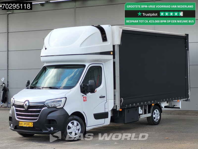 Renault Master 165PK COMING SOON! Schuifzeilen RED-edition LED Airco Cruise Standkachel Euro6 Zeilen Zeil Curtainsides Zeilenwagen Plane Bakwagen Kof - Комбе со церада: слика 1 Renault Master 165PK COMING SOON! Schuifzeilen RED-edition LED Airco Cruise Standkachel Euro6 Zeilen Zeil Curtainsides Zeilenwagen Plane Bakwagen Kof - Комбе со церада: слика 1
