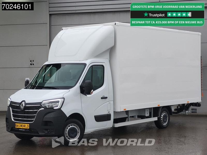Renault Master 165PK Laadklep Bakwagen XXL 10 Euro Pallets Zijdeur Meubelbak Koffer Gesloten laadbak 24m3 Airco Cruise control - Комбе фургон: слика 1 Renault Master 165PK Laadklep Bakwagen XXL 10 Euro Pallets Zijdeur Meubelbak Koffer Gesloten laadbak 24m3 Airco Cruise control - Комбе фургон: слика 1