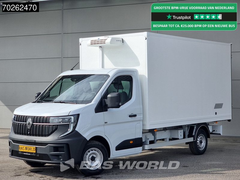 Renault Master 170pk Koelwagen 2025model BPM vrij! Thermo King C-250 LED Airco Cruise Carplay Koeler Koel Kühlwagen Kühlkoffer 17m3 Airco Cruise cont - Комбе ладилник: слика 1 Renault Master 170pk Koelwagen 2025model BPM vrij! Thermo King C-250 LED Airco Cruise Carplay Koeler Koel Kühlwagen Kühlkoffer 17m3 Airco Cruise cont - Комбе ладилник: слика 1