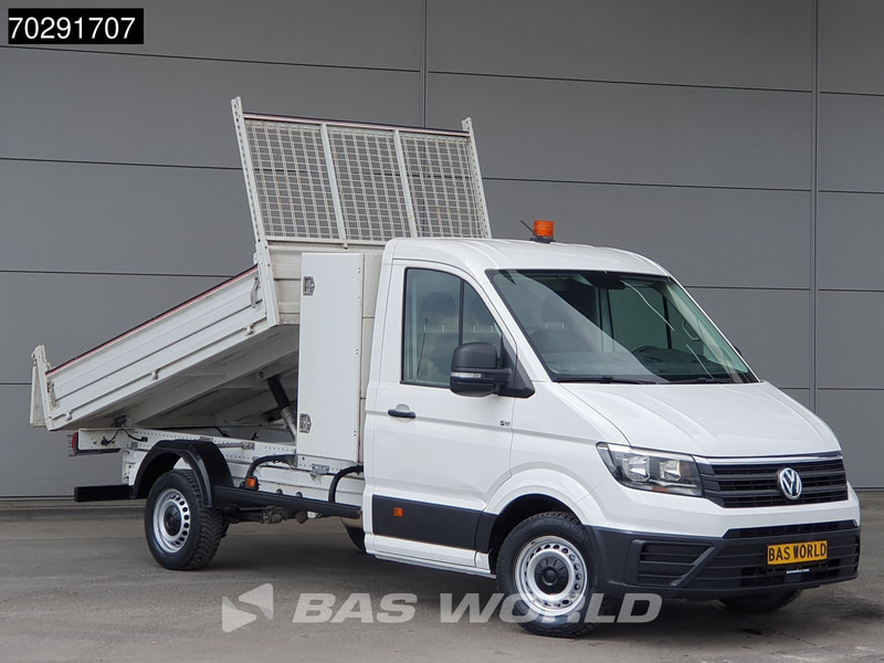 Volkswagen Crafter 140pk Open Laadbak met Kist Trekhaak Airco Euro6 Pritsche Pickup Open Box Airco Trekhaak - Комбе со отворен сандак: слика 3 Volkswagen Crafter 140pk Open Laadbak met Kist Trekhaak Airco Euro6 Pritsche Pickup Open Box Airco Trekhaak - Комбе со отворен сандак: слика 3