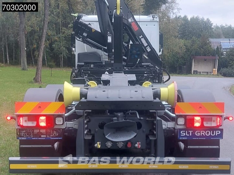 Нов Камион со кука за подигање, Камион со кран DAF XD 450 6X2 NEW Hiab X-Hiduo 158 B-3 Crane Kran + Opt20S56 ACC Lift-Steering Axle: слика 18