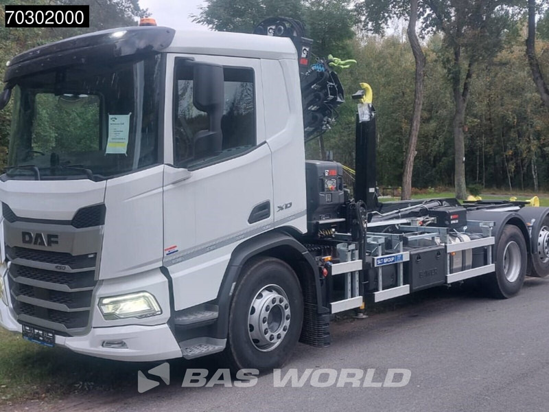 Нов Камион со кука за подигање, Камион со кран DAF XD 450 6X2 NEW Hiab X-Hiduo 158 B-3 Crane Kran + Opt20S56 ACC Lift-Steering Axle: слика 20