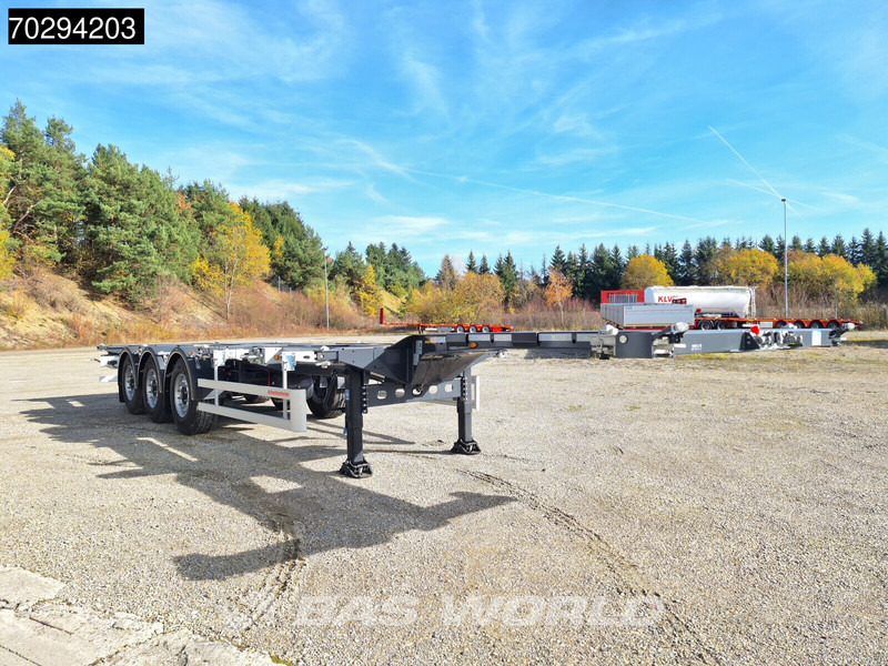 Kässbohrer K.SHG S / 40 - 12 / 27 EU 3 axles NEW! Container Chassis - Транспортер на контејнер/ Полуприколка со променливо тело: слика 5 Kässbohrer K.SHG S / 40 - 12 / 27 EU 3 axles NEW! Container Chassis - Транспортер на контејнер/ Полуприколка со променливо тело: слика 5