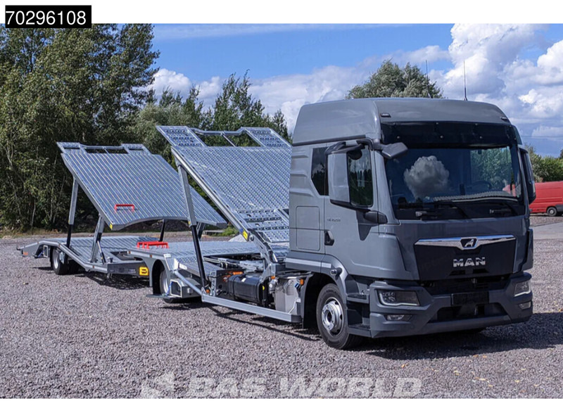 MAN TGL 12.250 TGL 4X2 NEW! Modulo car transporter combi 5 spots Winch Euro 6 - Автотранспортен камион: слика 2 MAN TGL 12.250 TGL 4X2 NEW! Modulo car transporter combi 5 spots Winch Euro 6 - Автотранспортен камион: слика 2