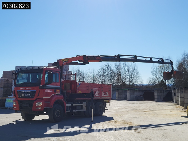 MAN TGS 33.440 6X4 Palfinger PK23001-EH Kran Crane Big-Axle 13m3 tipper Euro 6 - Кипер, Камион со кран: слика 2 MAN TGS 33.440 6X4 Palfinger PK23001-EH Kran Crane Big-Axle 13m3 tipper Euro 6 - Кипер, Камион со кран: слика 2