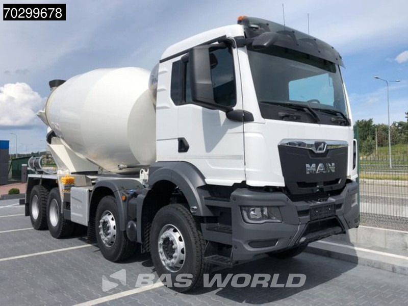 MAN TGS 35.440 8X4 NEW! 10m3 FML mixer Automatic Steel suspension Euro 6 - Камион миксер за бетон: слика 3 MAN TGS 35.440 8X4 NEW! 10m3 FML mixer Automatic Steel suspension Euro 6 - Камион миксер за бетон: слика 3