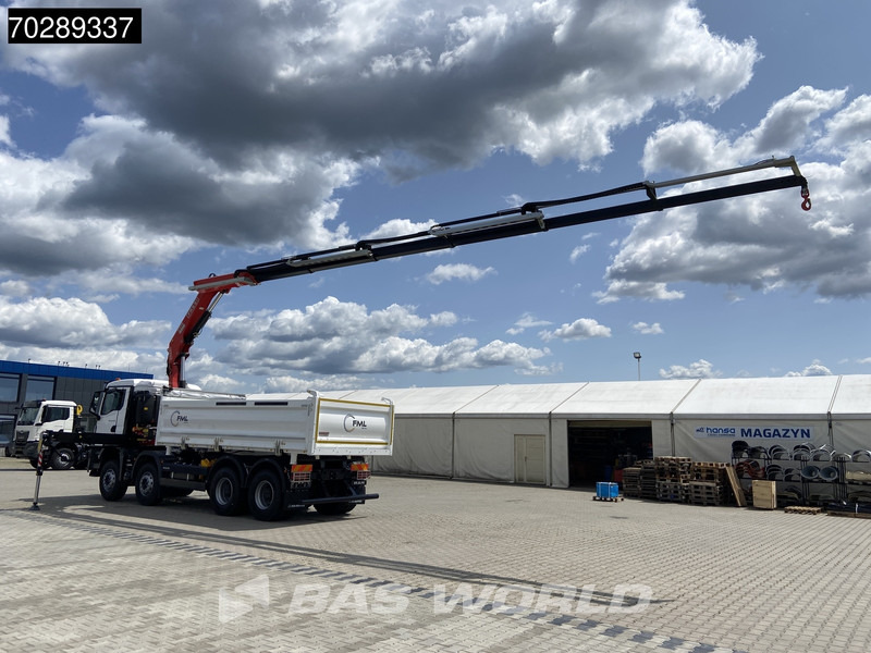 MAN TGS 35.440 8X4 NEW! Fassi F275.026 Kran Crane 13m3 3-Sided Tipper Big-Axle Euro 6 - Кипер, Камион со кран: слика 2 MAN TGS 35.440 8X4 NEW! Fassi F275.026 Kran Crane 13m3 3-Sided Tipper Big-Axle Euro 6 - Кипер, Камион со кран: слика 2