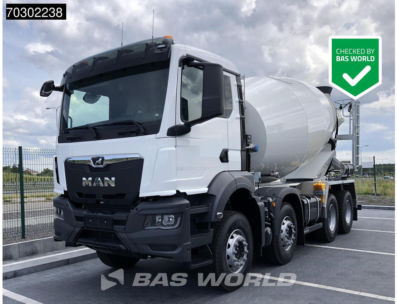 MAN TGS 41.400 8X4 10m3 FML mixer Steelsuspension Manual Airco EURO 2 - Камион миксер за бетон: слика 1 MAN TGS 41.400 8X4 10m3 FML mixer Steelsuspension Manual Airco EURO 2 - Камион миксер за бетон: слика 1