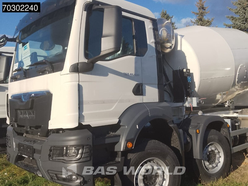 MAN TGS 41.400 8X4 12m3 FML mixer Steelsuspension Manual Airco EURO 2 - Камион миксер за бетон: слика 2 MAN TGS 41.400 8X4 12m3 FML mixer Steelsuspension Manual Airco EURO 2 - Камион миксер за бетон: слика 2