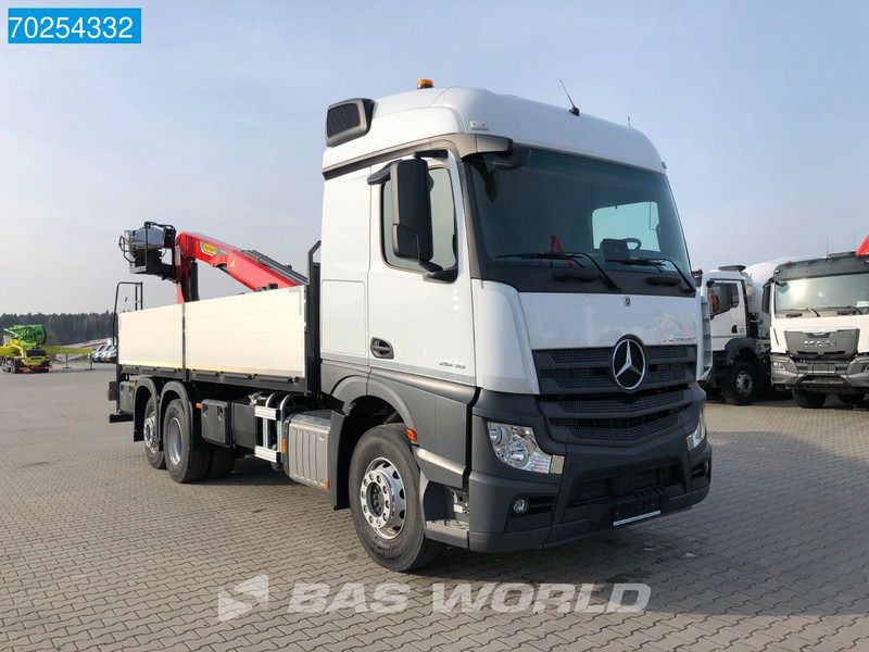 Mercedes-Benz Actros 2646 6X2 Palfinger PK 20.501 L Kran Crane Automatic Euro 6 - Камион со платформа, Камион со кран: слика 3 Mercedes-Benz Actros 2646 6X2 Palfinger PK 20.501 L Kran Crane Automatic Euro 6 - Камион со платформа, Камион со кран: слика 3