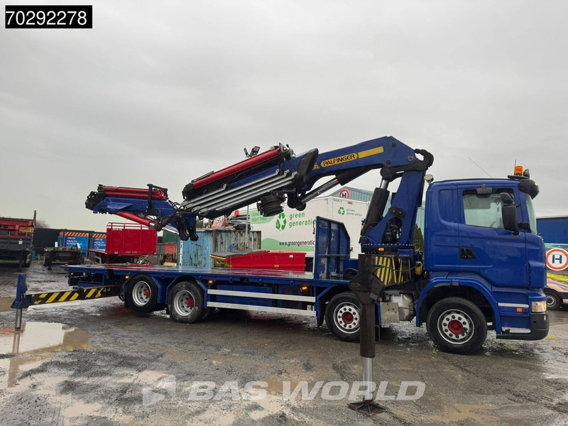 Scania R420 8X2 - Камион со платформа, Камион со кран: слика 3 Scania R420 8X2 - Камион со платформа, Камион со кран: слика 3