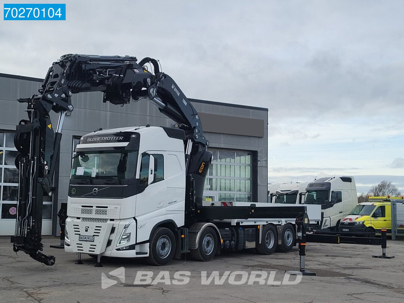 Volvo FH 460 8X2 Effer 1000 9S + 6S Kran + Fly-Jib Liftachse VEB+ Euro 6 - Камион со платформа, Камион со кран: слика 2 Volvo FH 460 8X2 Effer 1000 9S + 6S Kran + Fly-Jib Liftachse VEB+ Euro 6 - Камион со платформа, Камион со кран: слика 2