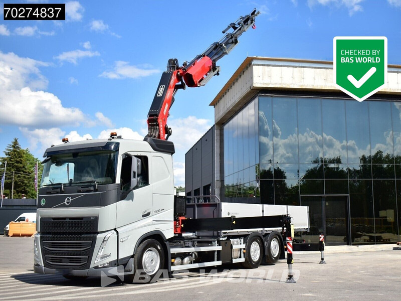 Volvo FH 500 6X2 Fassi F545RA Kran Crane VEB+ Lift-Lenkachse Euro 6 Fassi - Камион со платформа, Камион со кран: слика 5 Volvo FH 500 6X2 Fassi F545RA Kran Crane VEB+ Lift-Lenkachse Euro 6 Fassi - Камион со платформа, Камион со кран: слика 5