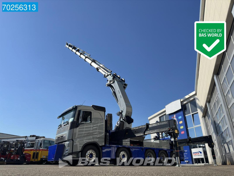 Volvo FH 540 10X4 NEW! Effer 2255 Kran Crane Lift-Lenkachse ACC Navi - Камион со платформа, Камион со кран: слика 1 Volvo FH 540 10X4 NEW! Effer 2255 Kran Crane Lift-Lenkachse ACC Navi - Камион со платформа, Камион со кран: слика 1