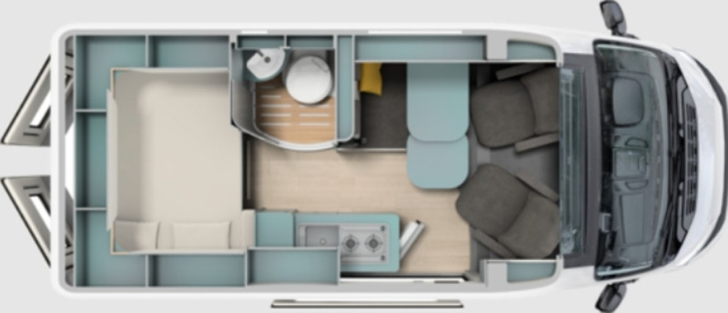 Laika Kosmo 50 Camper Van - Кампер комбе: слика 2 Laika Kosmo 50 Camper Van - Кампер комбе: слика 2