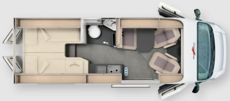 Malibu Relax 640 LE R - Интегриран кампер: слика 1 Malibu Relax 640 LE R - Интегриран кампер: слика 1