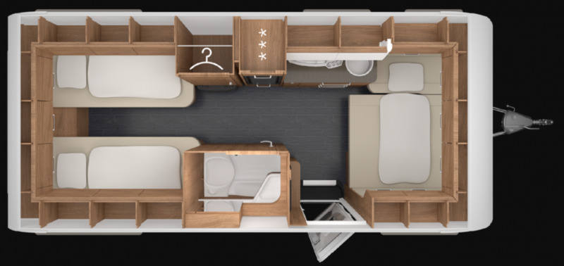 Tabbert Da Vinci 495 HE 2,3 - Камп приколка: слика 1 Tabbert Da Vinci 495 HE 2,3 - Камп приколка: слика 1