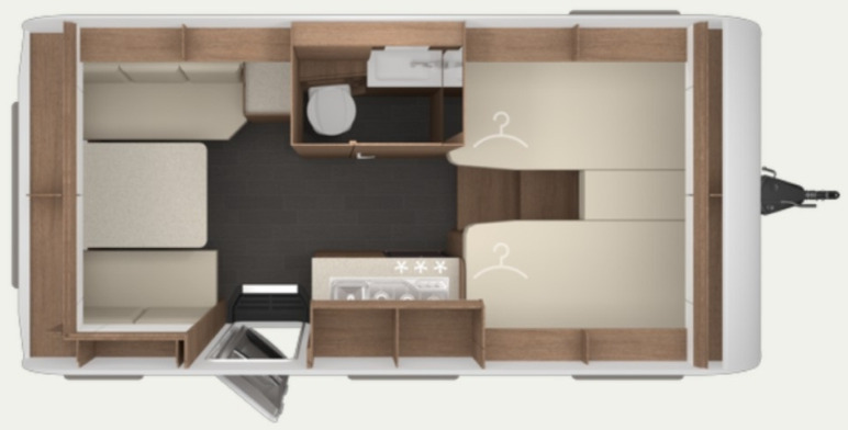 Tabbert Senara 460 E 2,3 - Камп приколка: слика 1 Tabbert Senara 460 E 2,3 - Камп приколка: слика 1