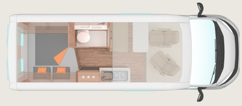 Weinsberg Carabus 600 DQ - Интегриран кампер: слика 1 Weinsberg Carabus 600 DQ - Интегриран кампер: слика 1