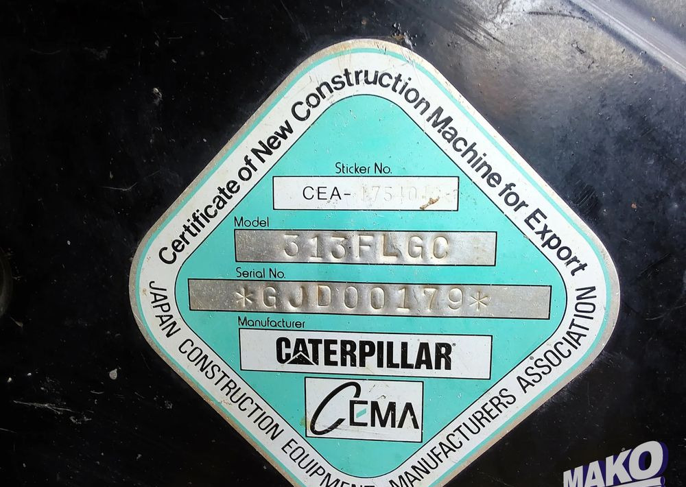 Лизинг на  Caterpillar 313FLGC Caterpillar 313FLGC: слика 16 Лизинг на  Caterpillar 313FLGC Caterpillar 313FLGC: слика 16