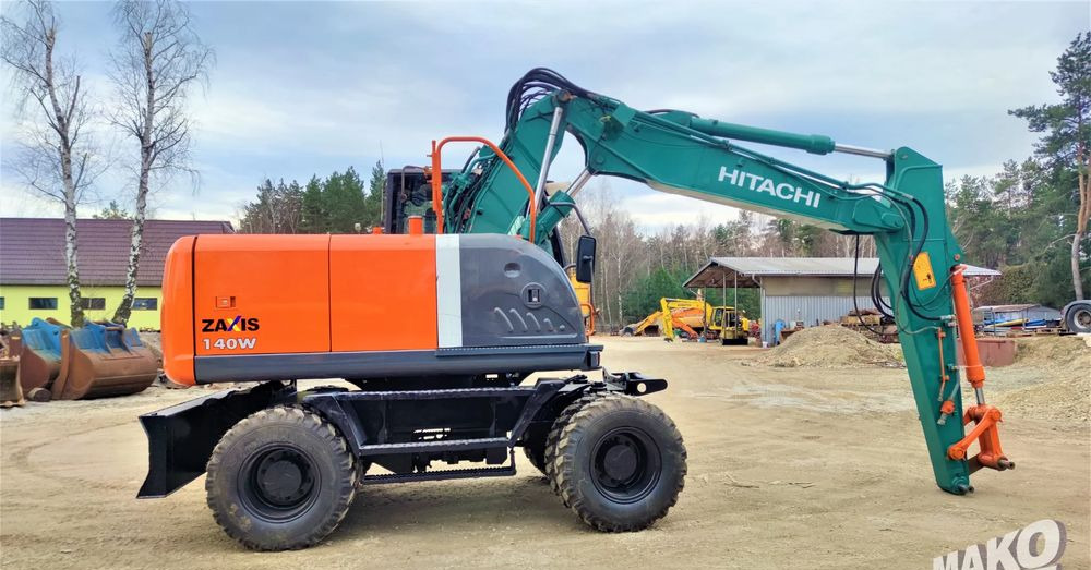 Hitachi ZX140W-3 - Багер на тркала: слика 5 Hitachi ZX140W-3 - Багер на тркала: слика 5